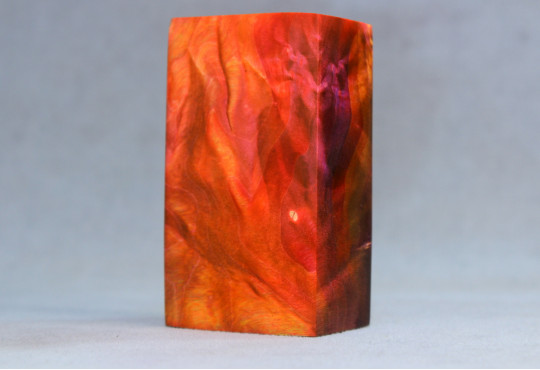 Stabilized Maple Burl Wood Mod Block